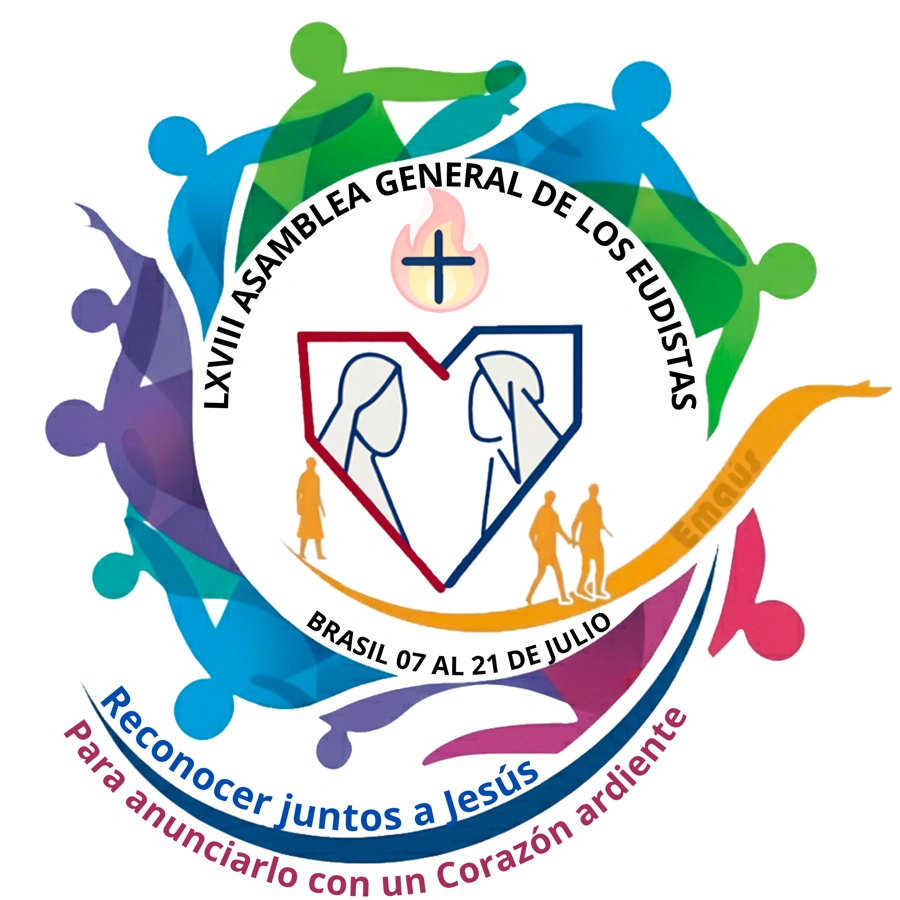 Logotipo de la 68.ª Asamblea General de los Eudistas, en español