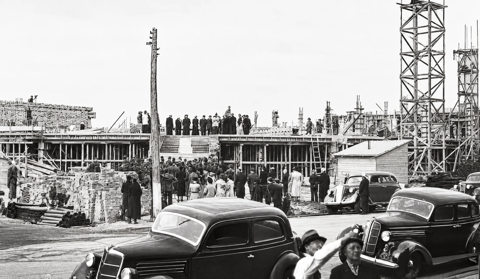 Construction en 1937