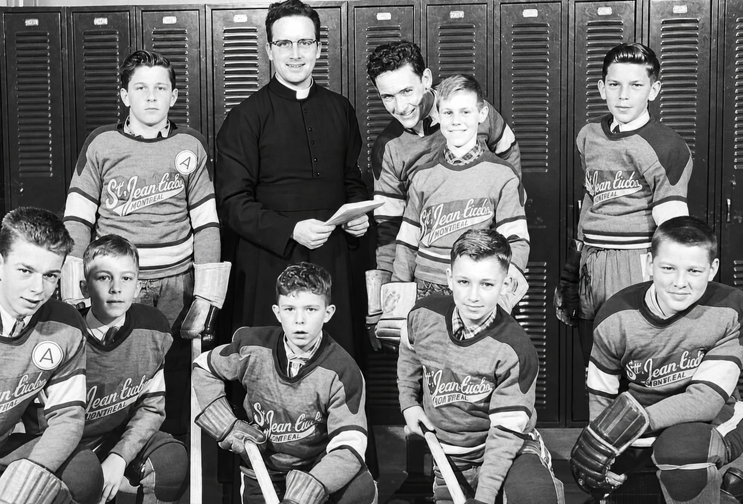 Club Hockey Bantam avec Robert Thibodeau, coach
