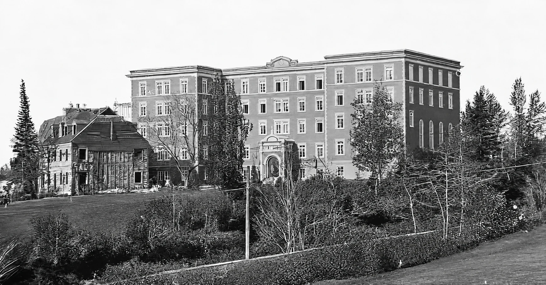 Exterior and McGrath House, 1924