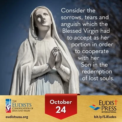 Image for 24 ottobre: sorrows of the Blessed Virgin Mary