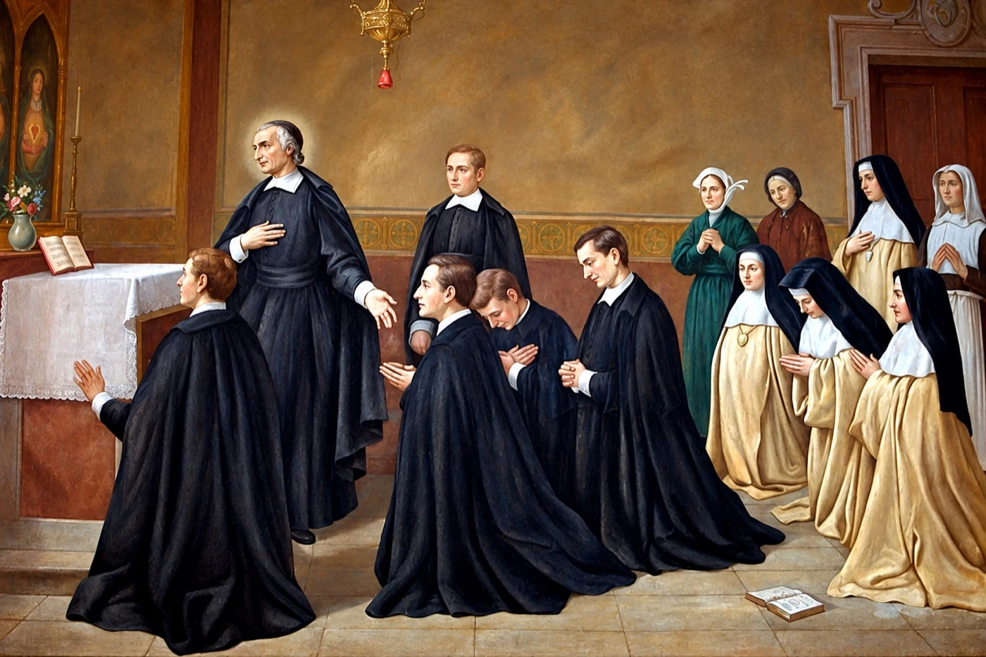 Illustrazione della vita cristiana e dell’annuncio del Vangelo.